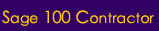 Sage 100 Contractor (formerly Sage Master Builder)